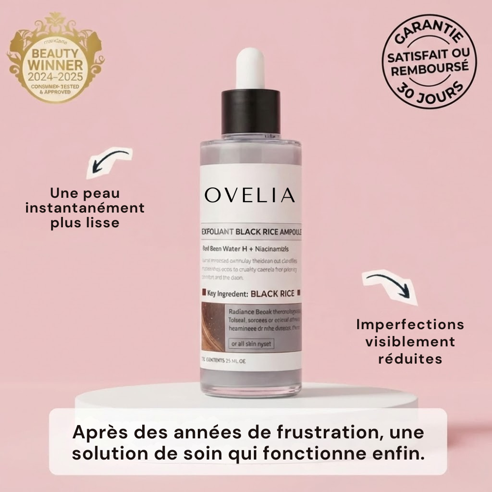 Ovelia - Gommage au riz