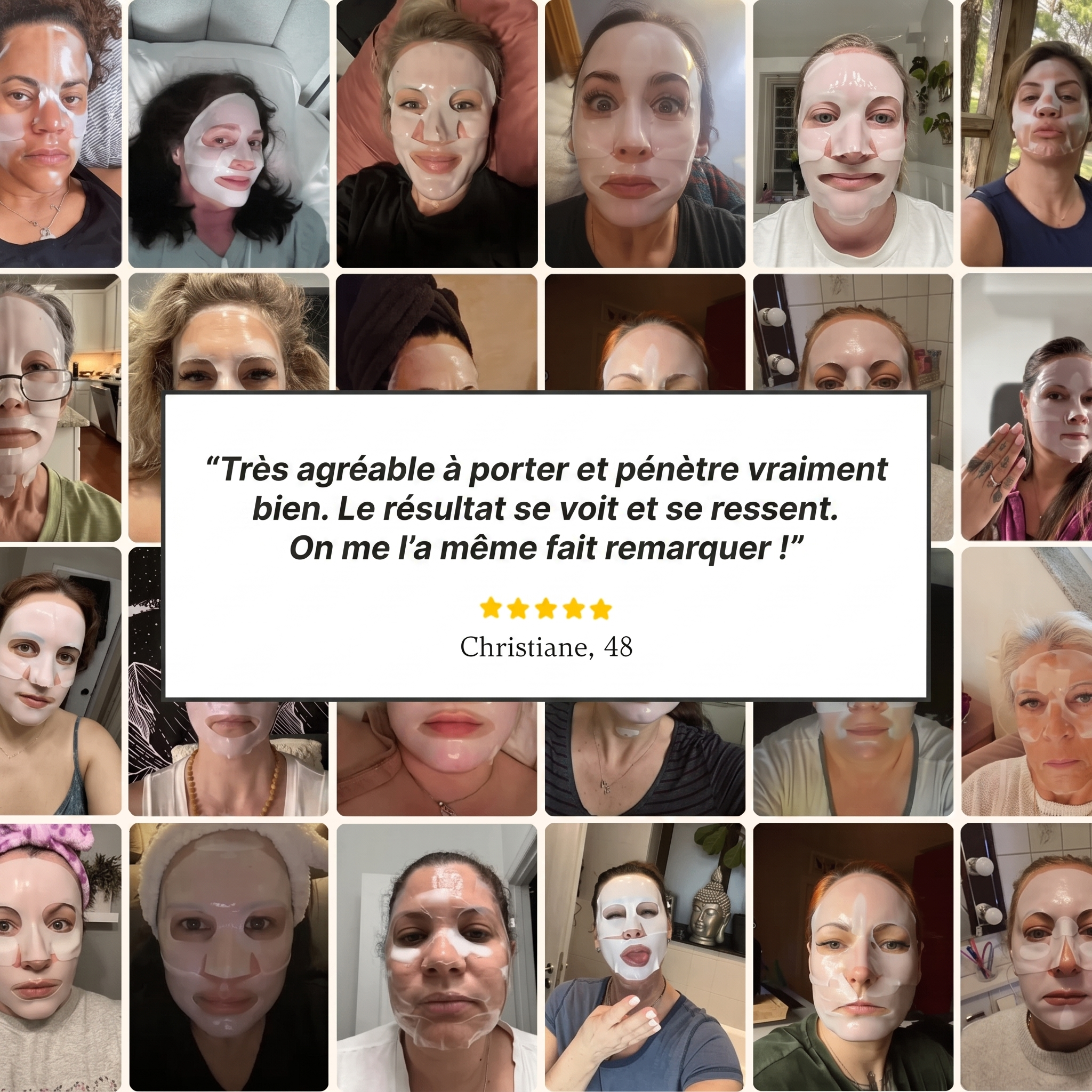 Masque Booster de Collagène
